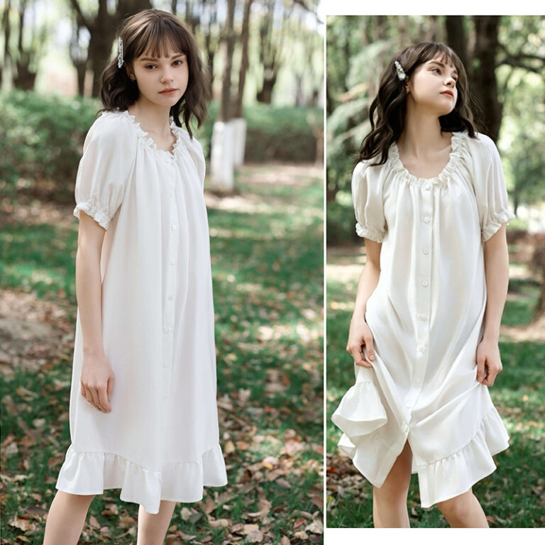 2026-Tencel-Off-the-shoulder-Ruffled-Nightgown-800x80042